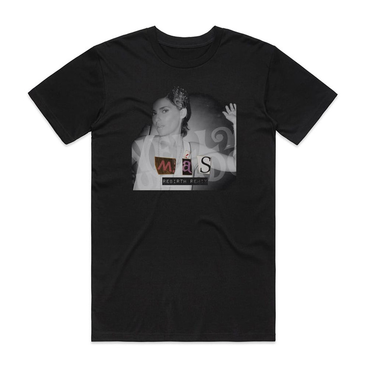 Nelly Furtado Ms Album Cover T-Shirt Black