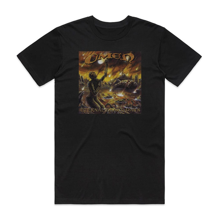 Omen Eternal Black Dawn Album Cover T-Shirt Black