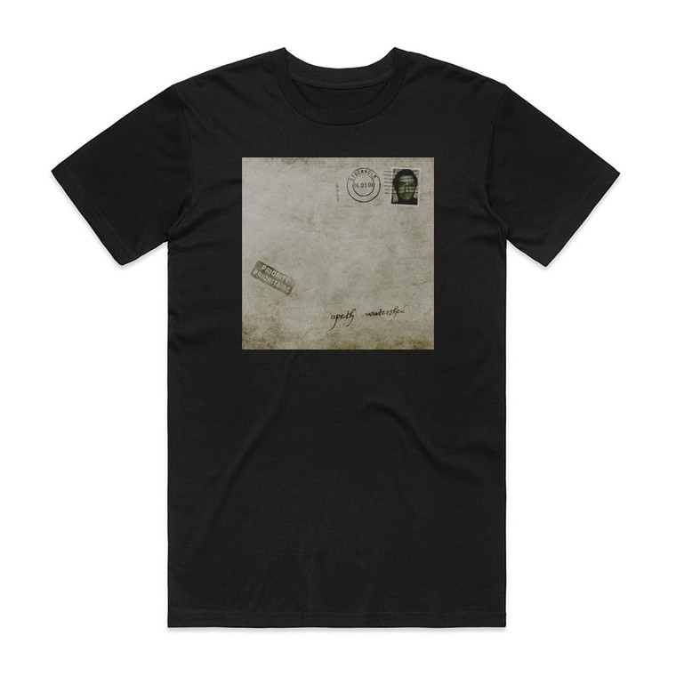 Opeth Watershed 1 Album Cover T-Shirt Black