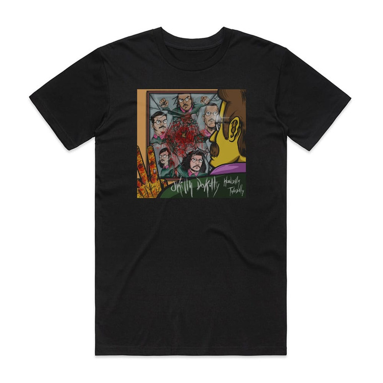 Okilly Dokilly Howdilly Twodilly Album Cover T-Shirt Black