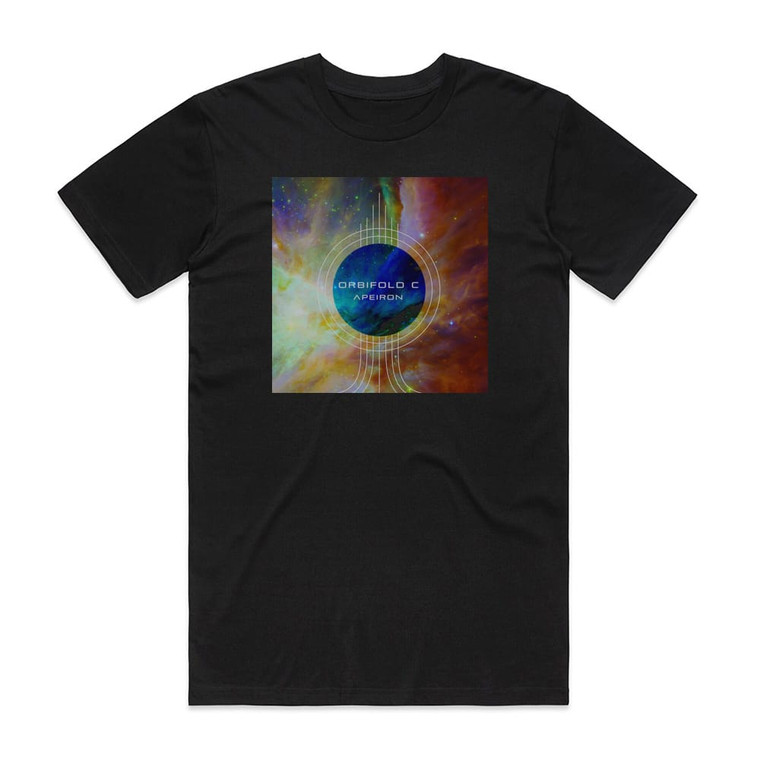 Orbifold C Apeiron Album Cover T-Shirt Black