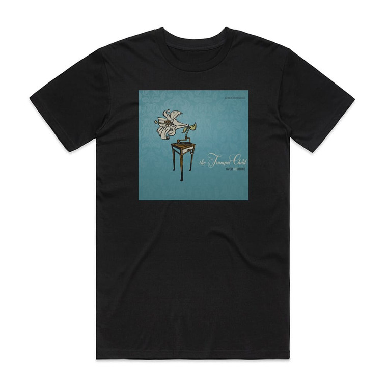 Over the Rhine The Trumpet Child Album Cover T-Shirt Black