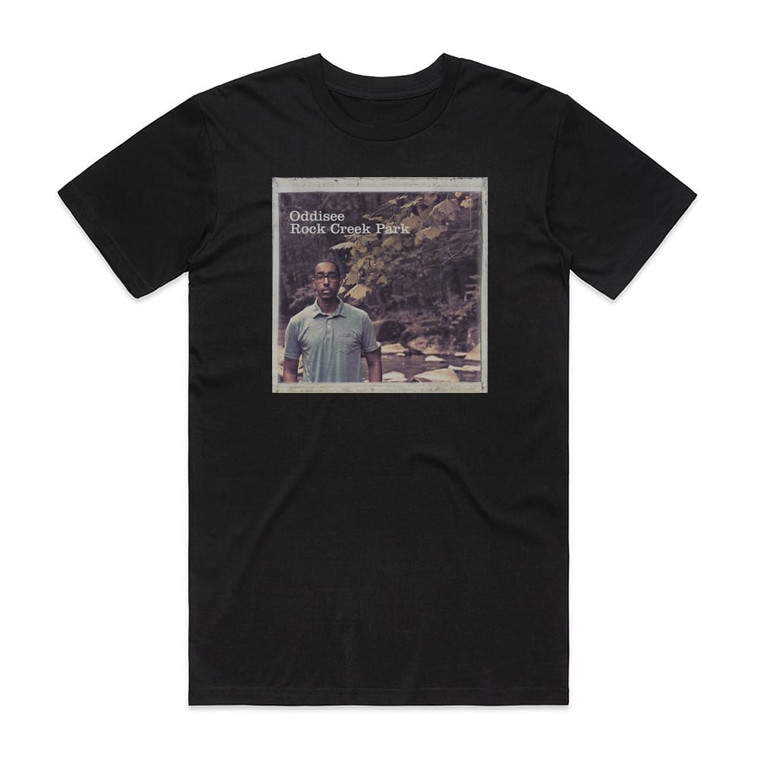 Oddisee Rock Creek Park Album Cover T-Shirt Black
