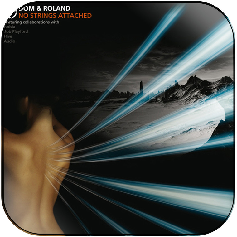 Dom and Roland No Strings Attached Album Cover Sticker