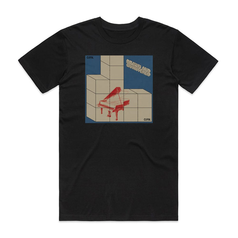 Oneohtrix Point Never Drawn And Quartered Album Cover T-Shirt Black