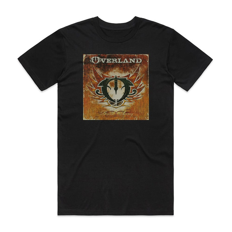 Overland Break Away Album Cover T-Shirt Black