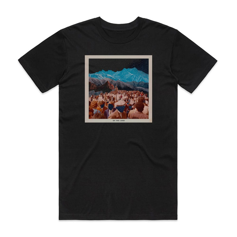 Of the Land Of The Land Album Cover T-Shirt Black
