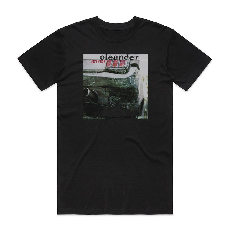 Oleander Joyride Album Cover T-Shirt Black