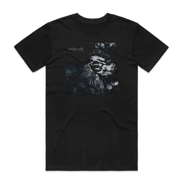 October Tide Grey Dawn Album Cover T-Shirt Black