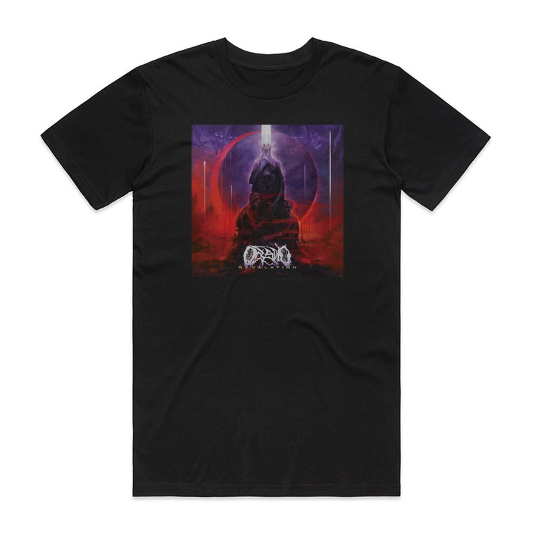 Oceano Revelation Album Cover T-Shirt Black