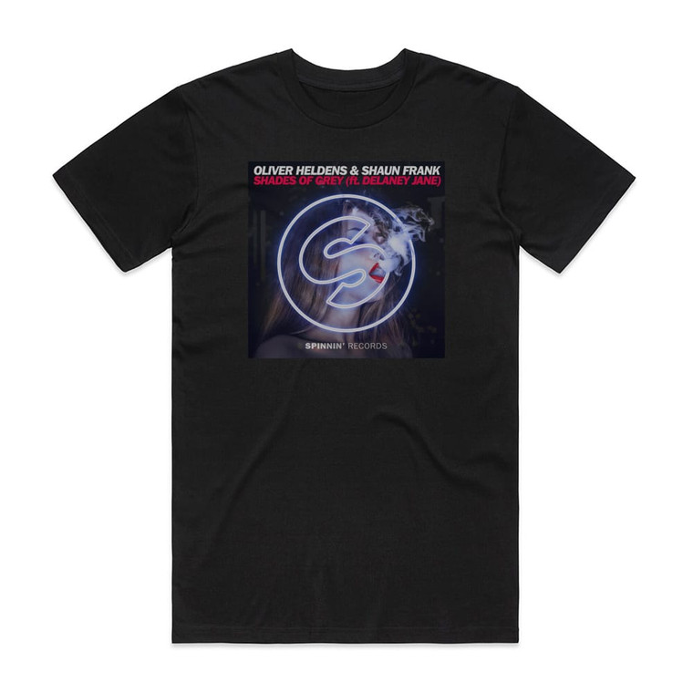 Oliver Heldens The Right Song Remixes 8 Album Cover T-Shirt Black