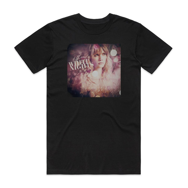 Oh Land White Nights Album Cover T-Shirt Black