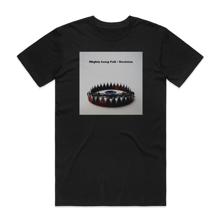 ONE OK ROCK Mighty Long Fall Decision Album Cover T-Shirt Black