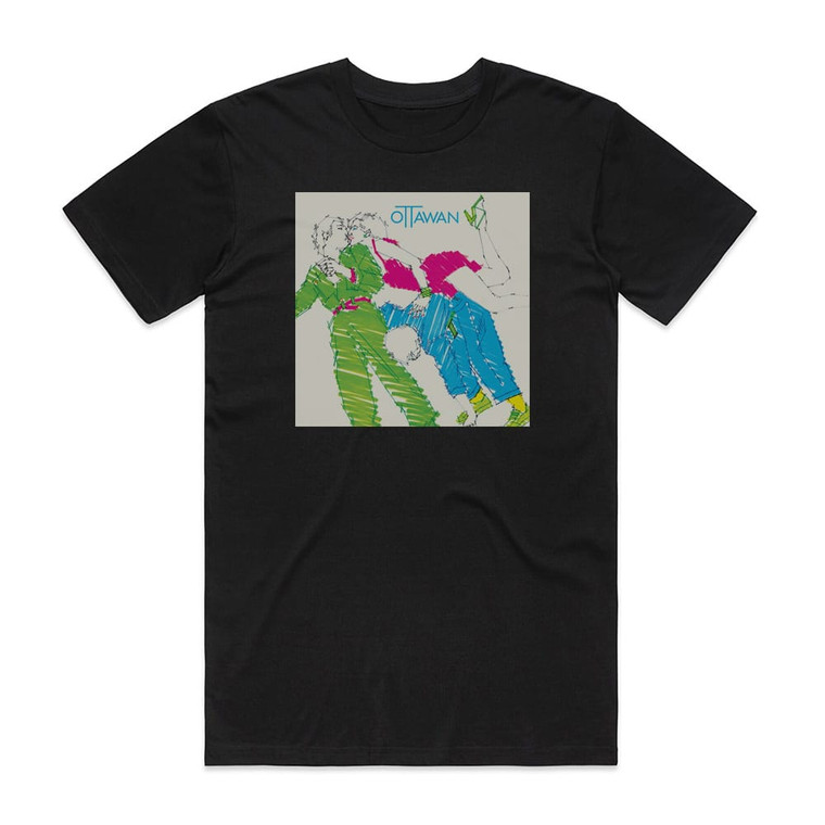 Ottawan Ottawan 1 Album Cover T-Shirt Black