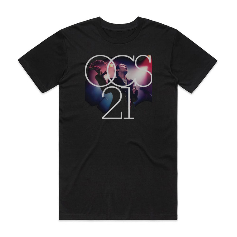 Ocean Colour Scene 21 Album Cover T-Shirt Black Ocean Colour Scene 21 Album Cover T-Shirt Black