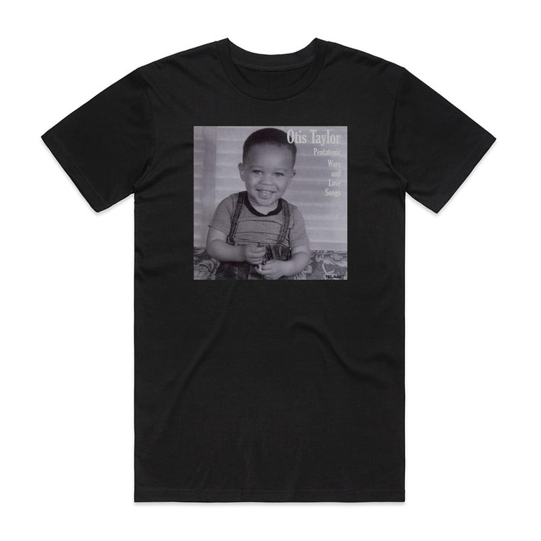 Otis Taylor Pentatonic Wars And Love Songs Album Cover T-Shirt Black