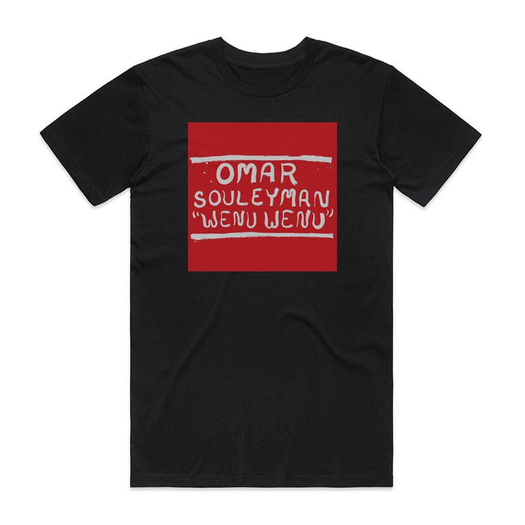 Omar Souleyman Wenu Wenu Album Cover T-Shirt Black