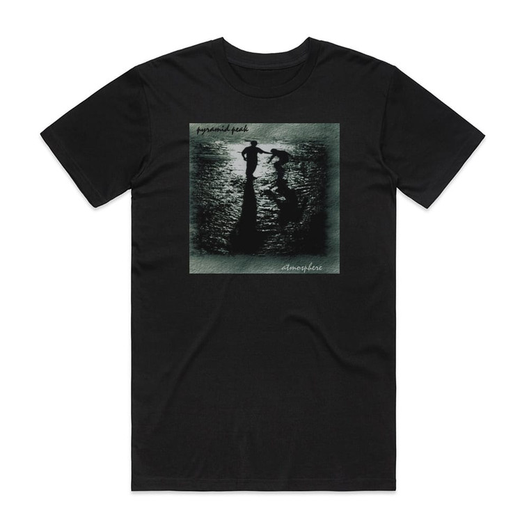 Pyramid Peak Atmosphere Album Cover T-Shirt Black