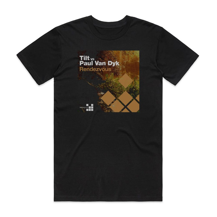Paul van Dyk Rendezvous Album Cover T-Shirt Black