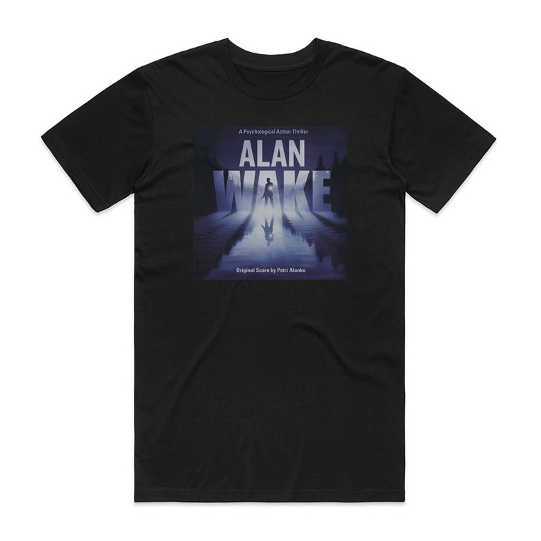 Petri Alanko Alan Wake Album Cover T-Shirt Black