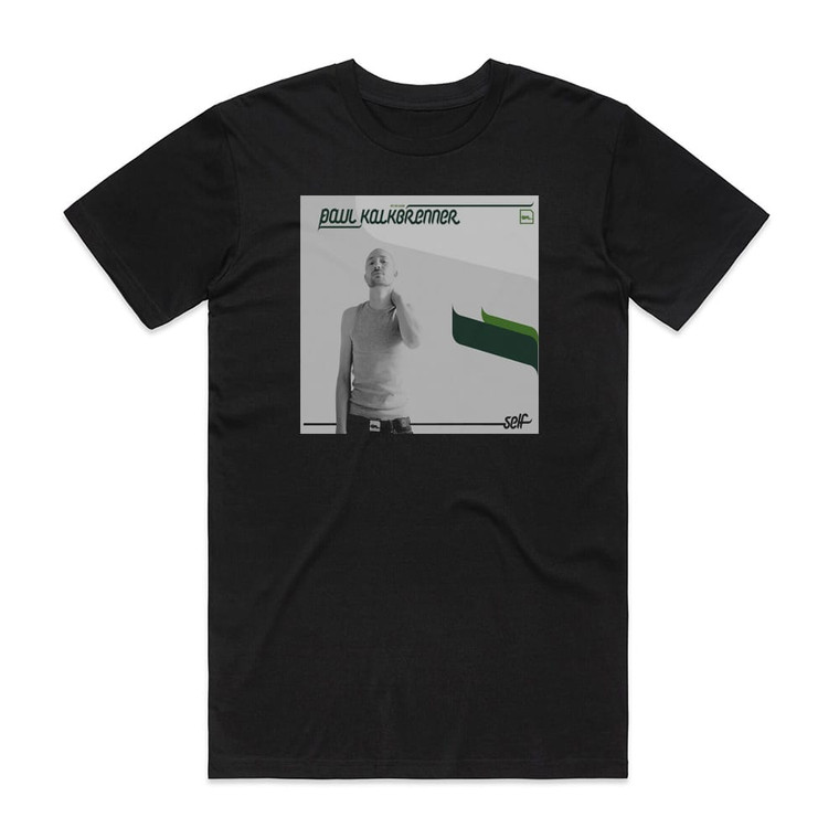 Paul Kalkbrenner Self Album Cover T-Shirt Black Paul Kalkbrenner Self Album Cover T-Shirt Black