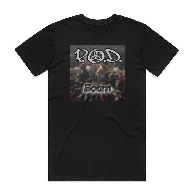POD Boom Album Cover T-Shirt Black