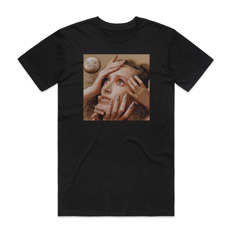 Poe Haunted Album Cover T-Shirt Black