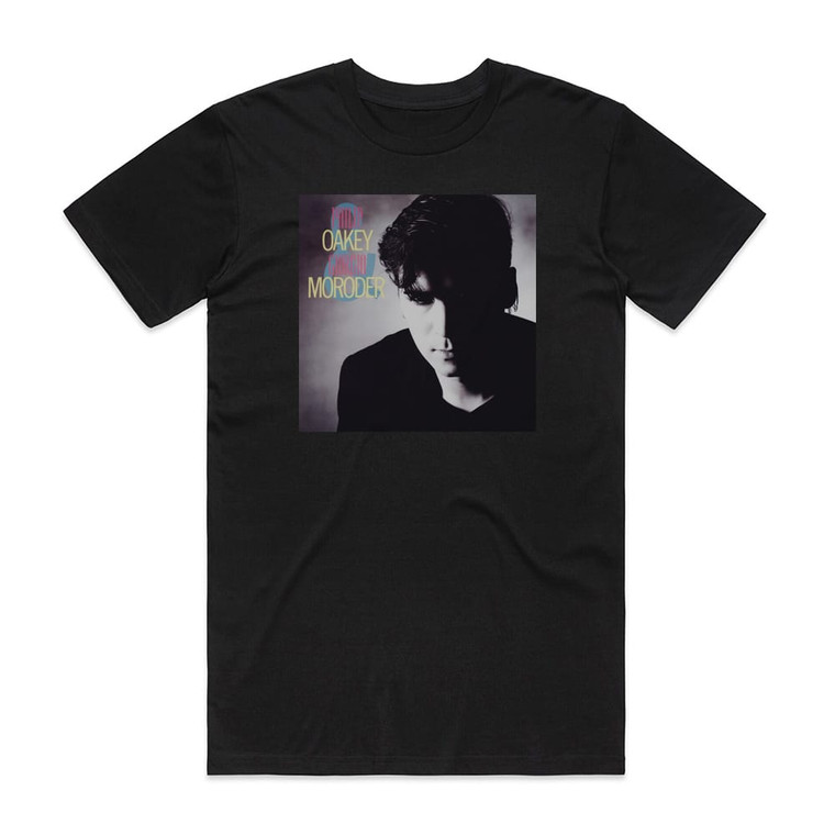 Phil Oakey Philip Oakey Giorgio Moroder Album Cover T-Shirt Black