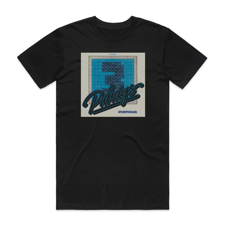 Puhdys Sturmvogel Album Cover T-Shirt Black