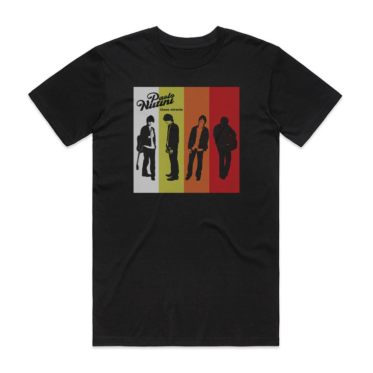 Paolo Nutini These Streets 1 Album Cover T-Shirt Black