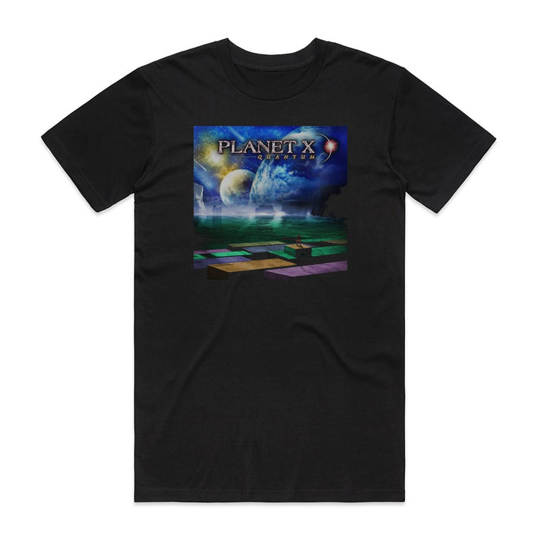 Planet X Quantum Album Cover T-Shirt Black