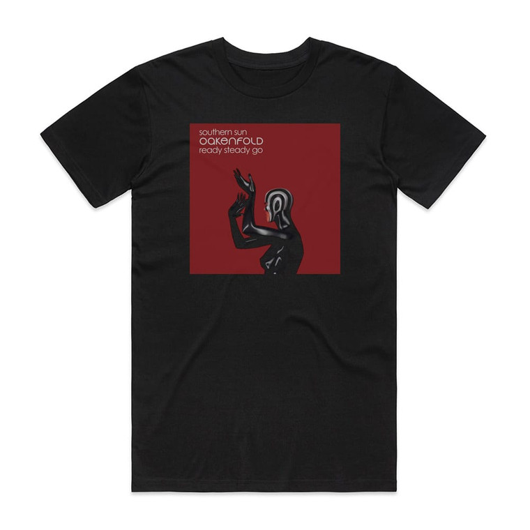 Paul Oakenfold Southern Sun Ready Steady Go Album Cover T-Shirt Black