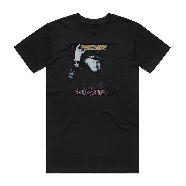Panzer Toca Madera Album Cover T-Shirt Black