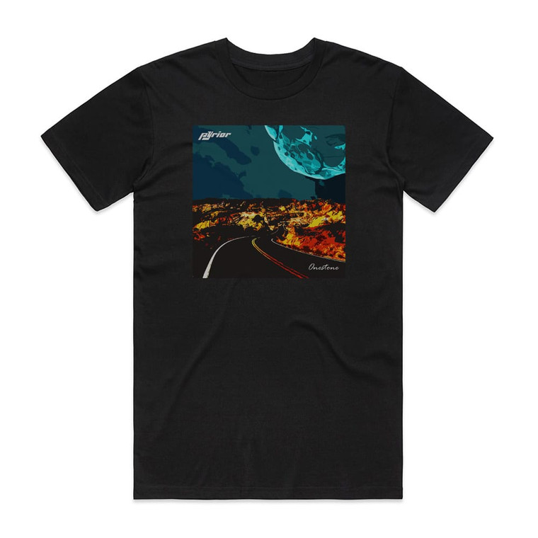 Pyrior Onestone Album Cover T-Shirt Black Pyrior Onestone Album Cover T-Shirt Black