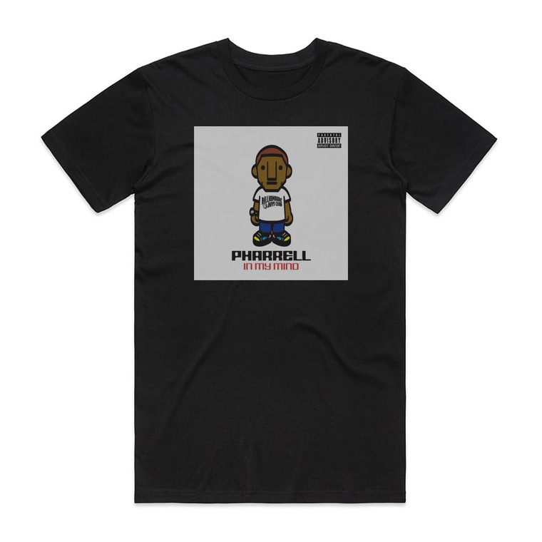 Pharrell Williams In My Mind Album Cover T-Shirt Black