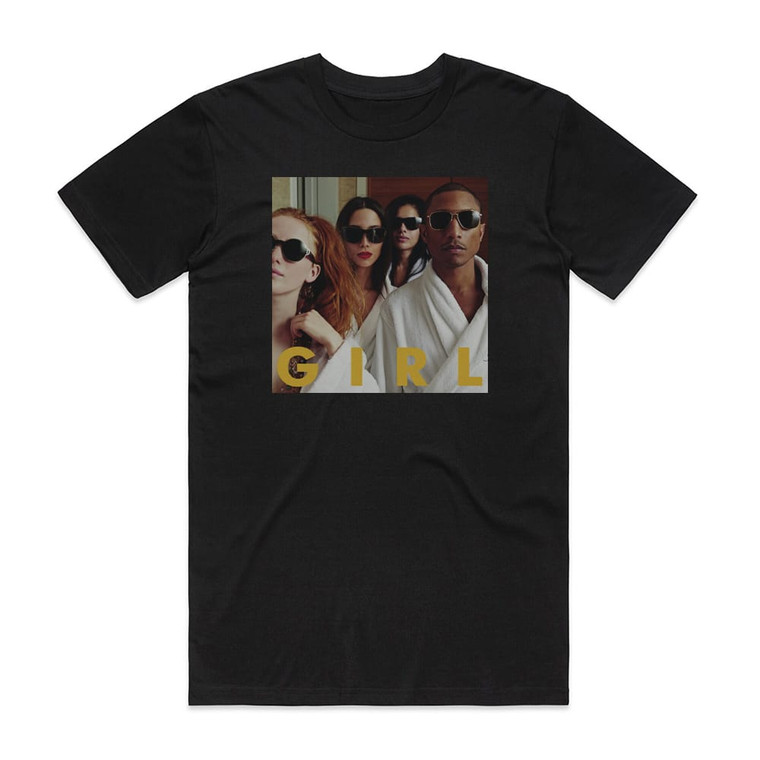 Pharrell Williams G I R L Album Cover T-Shirt Black