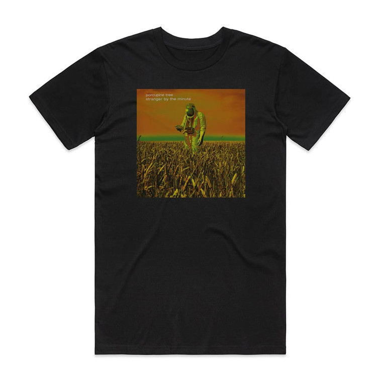 Porcupine Tree Stranger By The Minute Album Cover T-Shirt Black