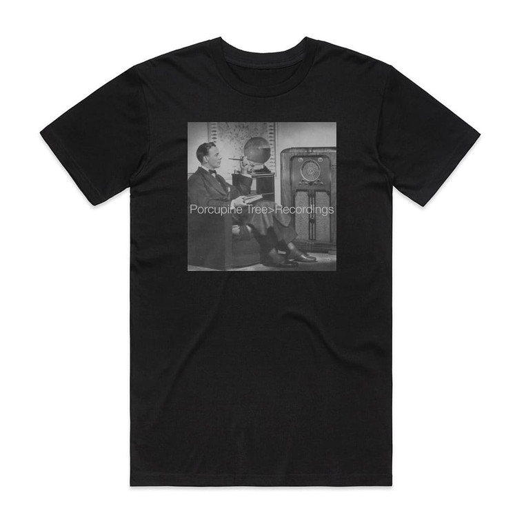 Porcupine Tree Recordings Album Cover T-Shirt Black