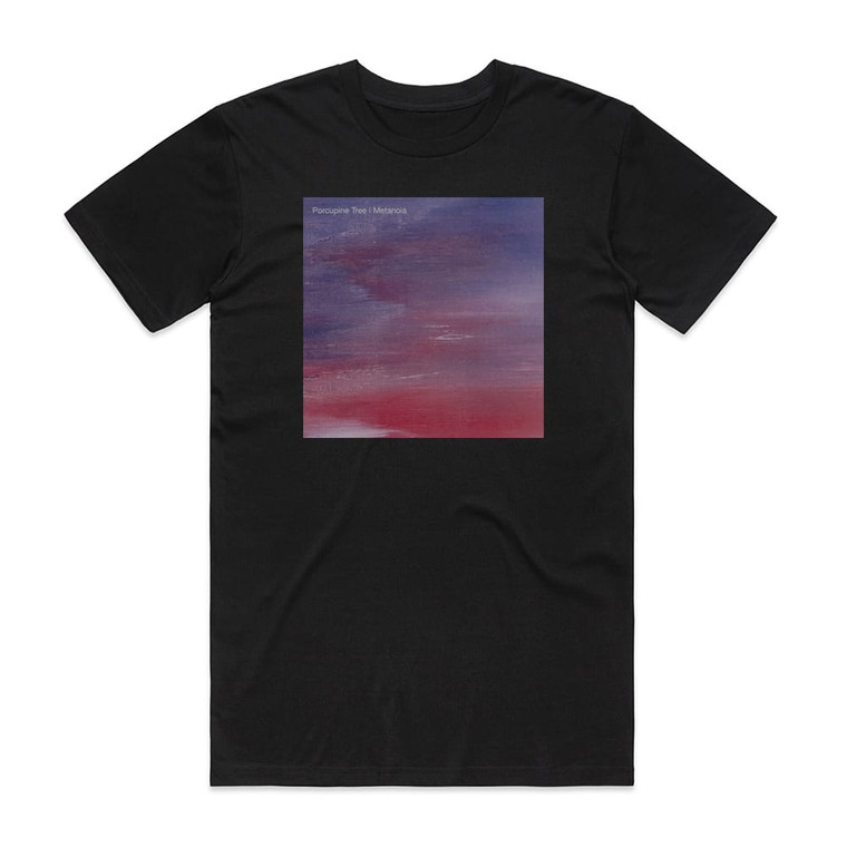 Porcupine Tree Metanoia Album Cover T-Shirt Black