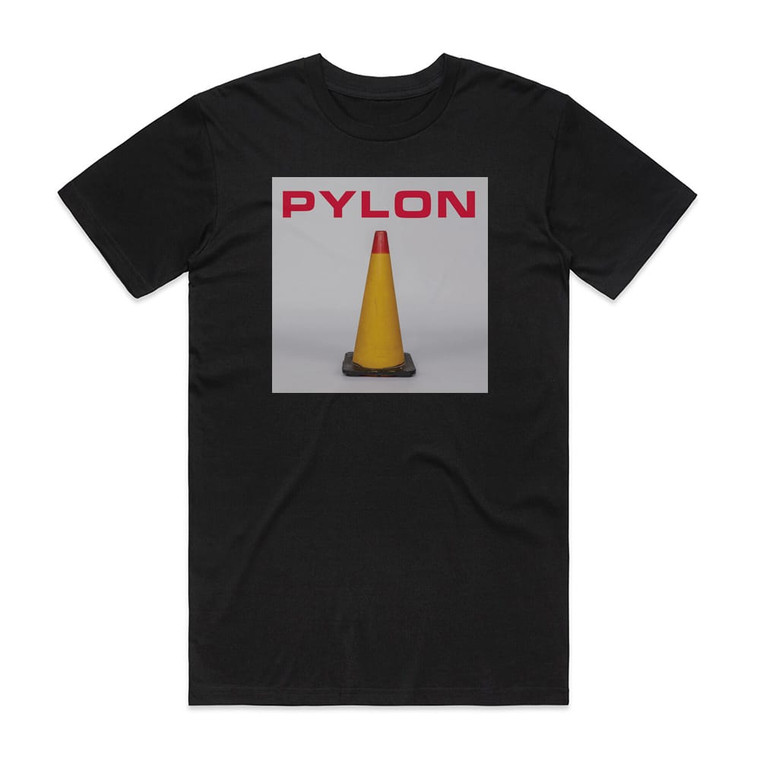 Pylon Pylon Box Album Cover T-Shirt Black