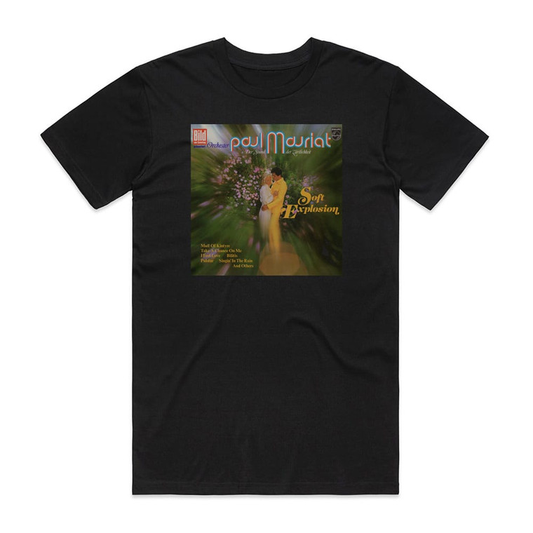 Paul Mauriat Soft Explosion Album Cover T-Shirt Black