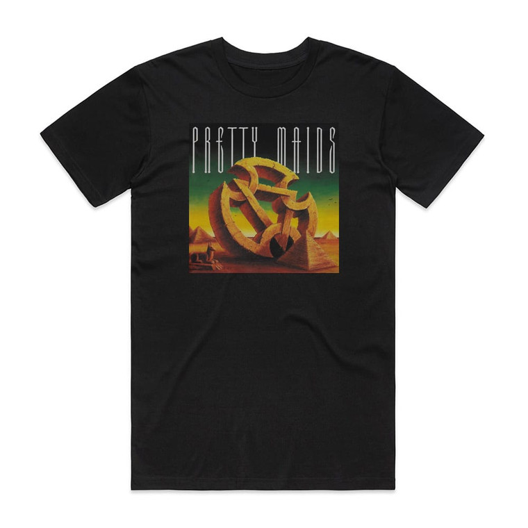 Pretty Maids Anything Worth Doing Is Worth Overdoing Album Cover T-Shirt Black