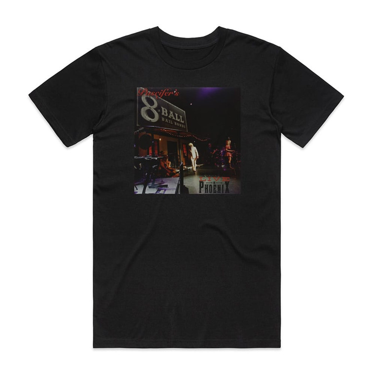 Puscifer 8 Ball Bail Bonds The Berger Barns Live In Phoenix Album Cover T-Shirt Black