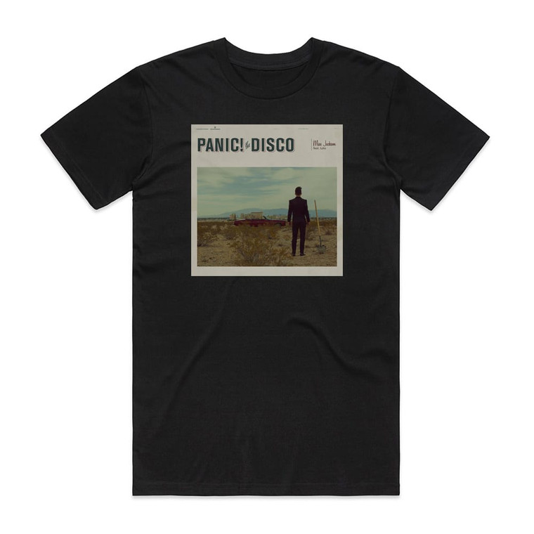 Panic at the Disco Miss Jackson Album Cover T-Shirt Black