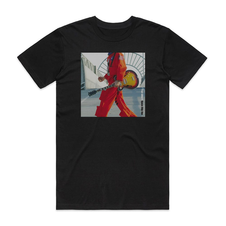 Paul Gilbert Space Ship One Album Cover T-Shirt Black