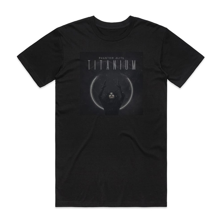 Phantom Elite Titanium Album Cover T-Shirt Black