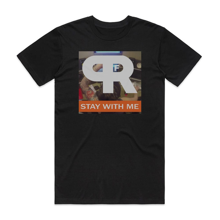 Punk Rock Factory Stay With Me Album Cover T-Shirt Black