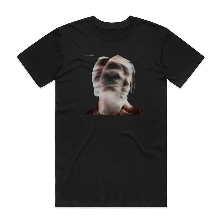 Placebo Meds 3 Album Cover T-Shirt Black