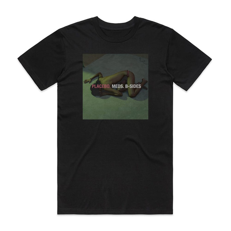 Placebo Meds B Sides Album Cover T-Shirt Black