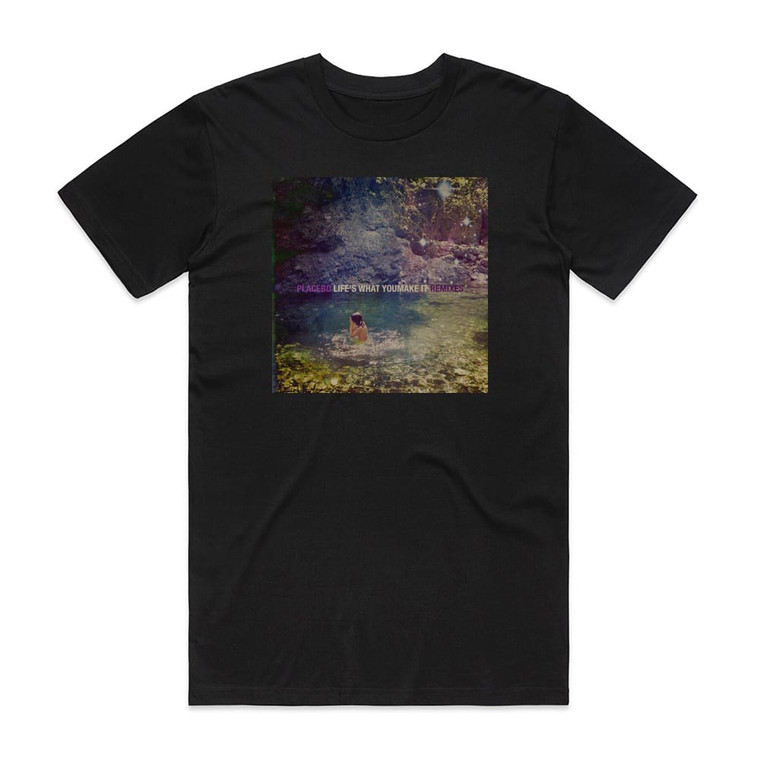 Placebo Lifes What You Make It Album Cover T-Shirt Black